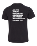 Youth CVC T-Shirt — Black