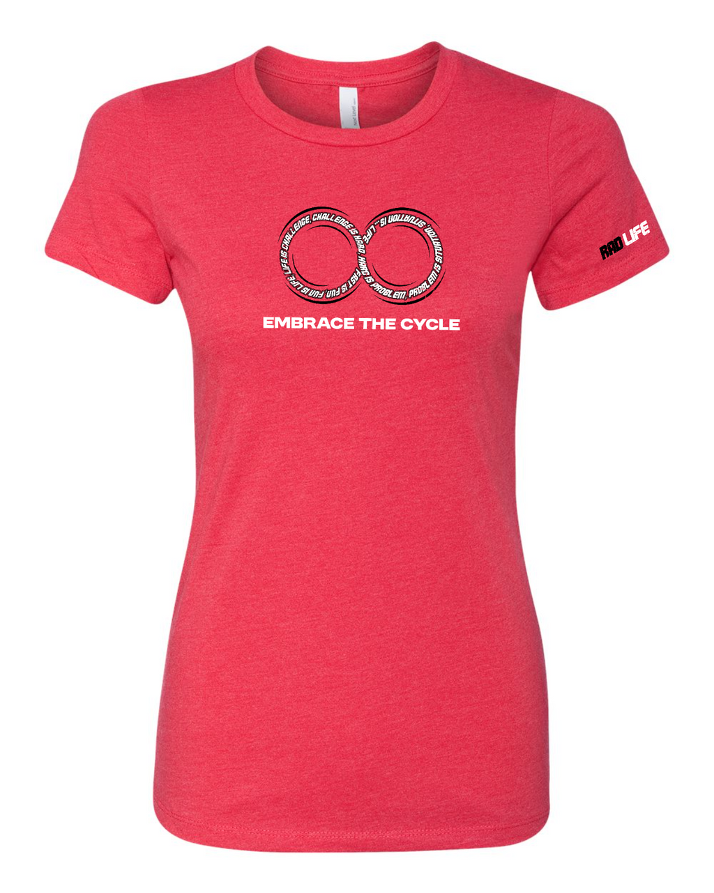 Women's CVC T-Shirt — Red