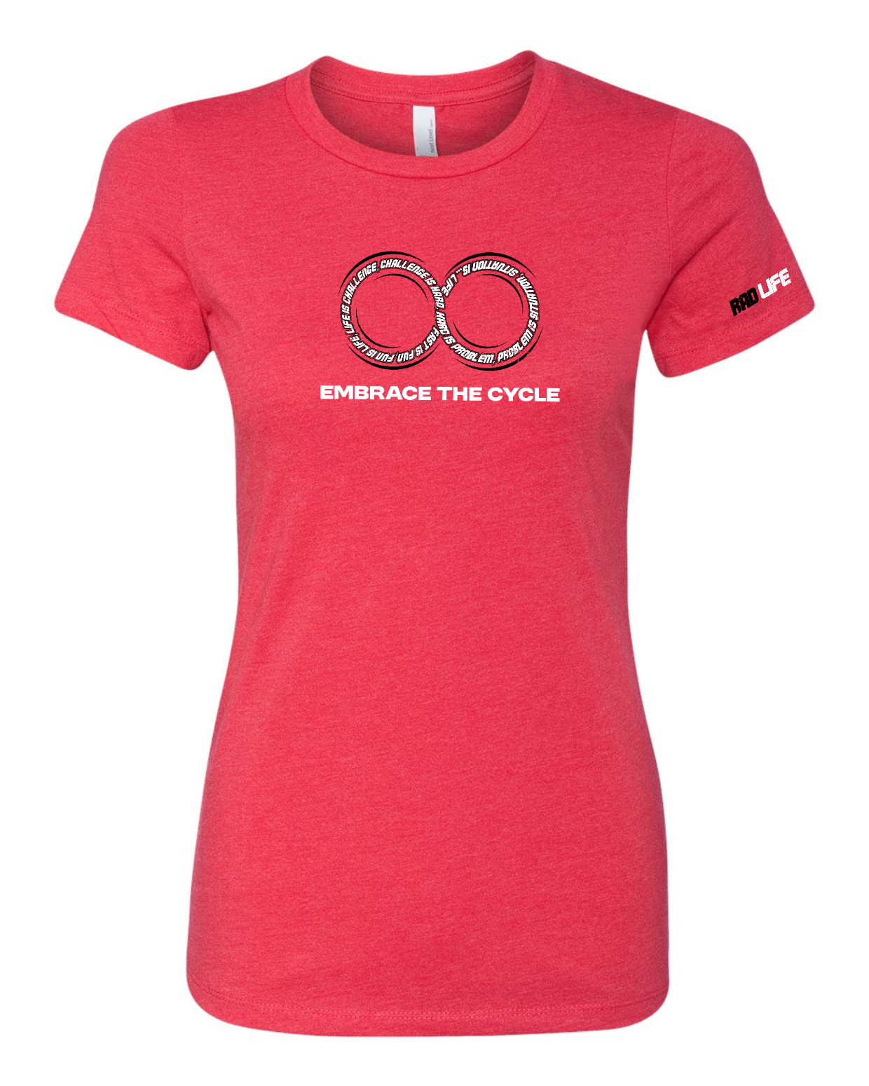 Women's CVC T-Shirt — Red
