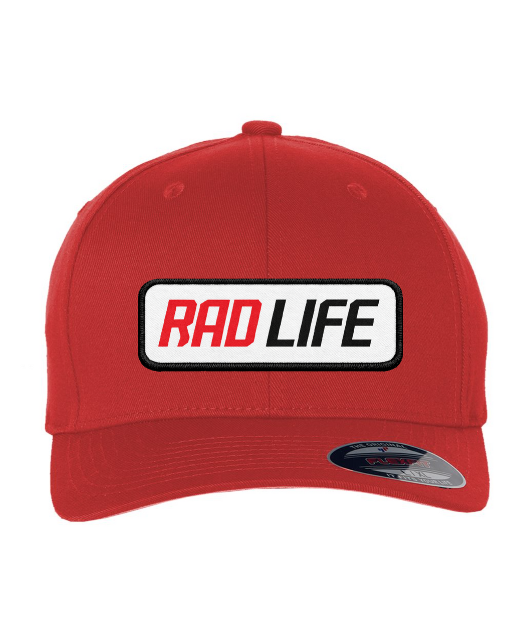 RAD LIFE Cotton Twill Cap — Red