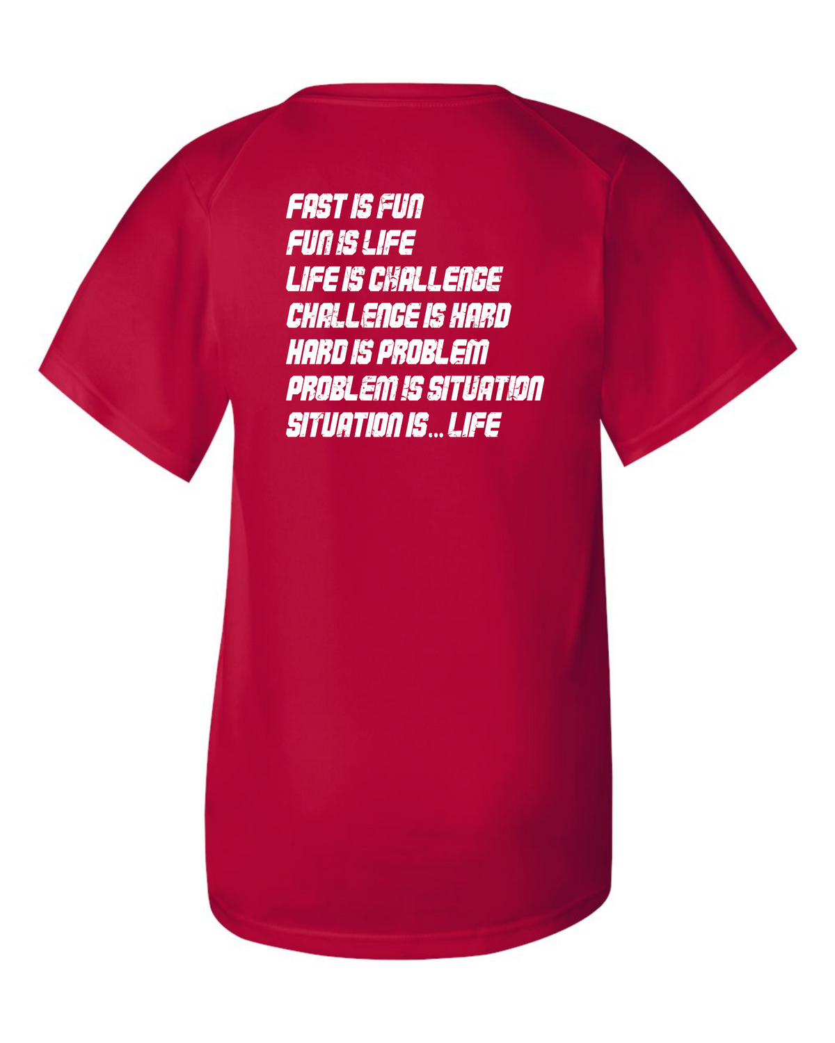 Youth B-Core T-Shirt — Red