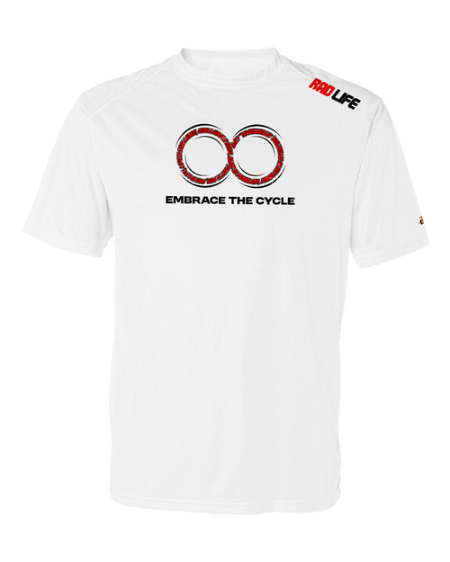 Men's B-Core Sport Shoulders T-Shirt — White