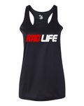 Women's Racerback Tank — Fast Is Fun — Black