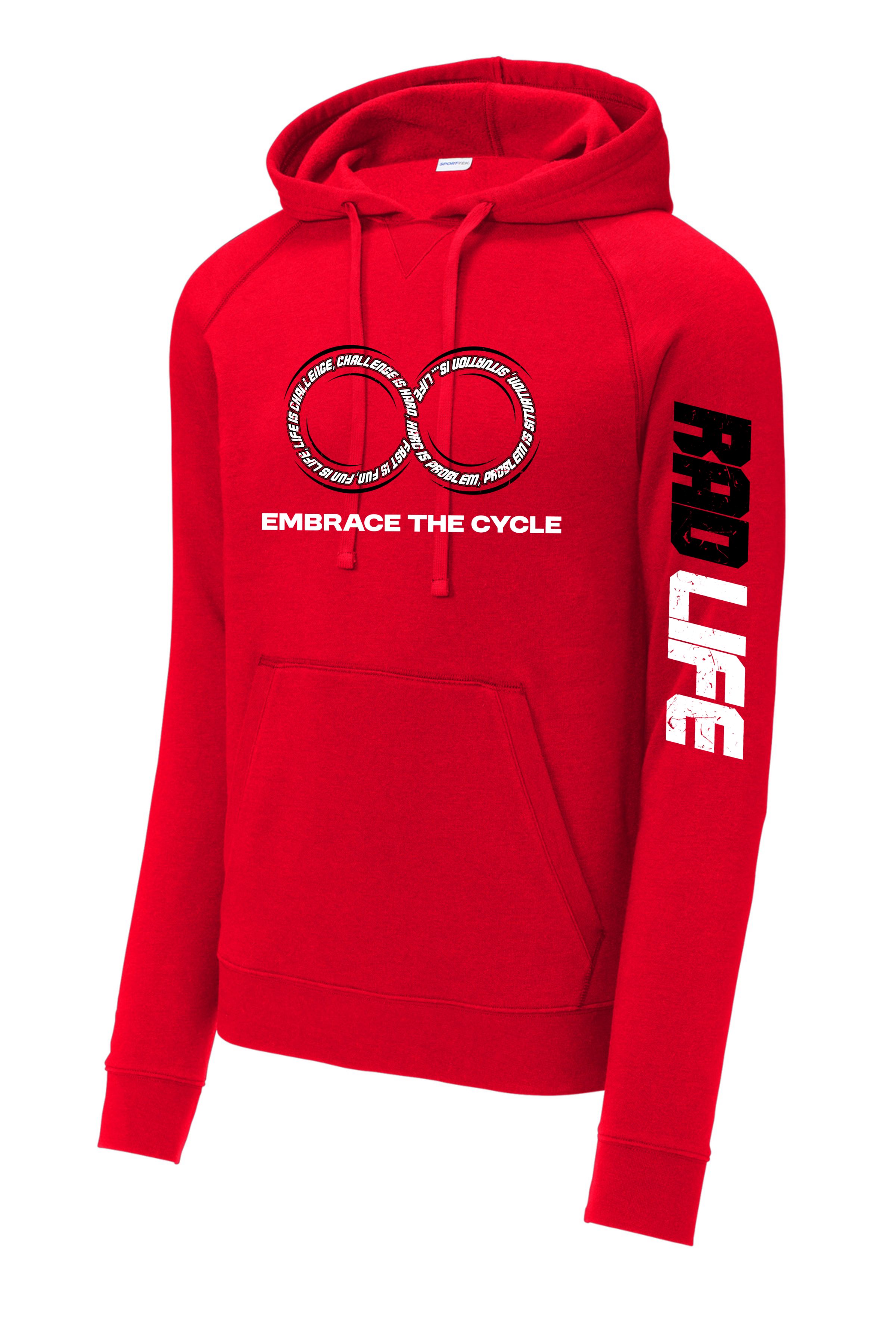 Drive Fleece Pullover Hoodie (Unisex) — True Red