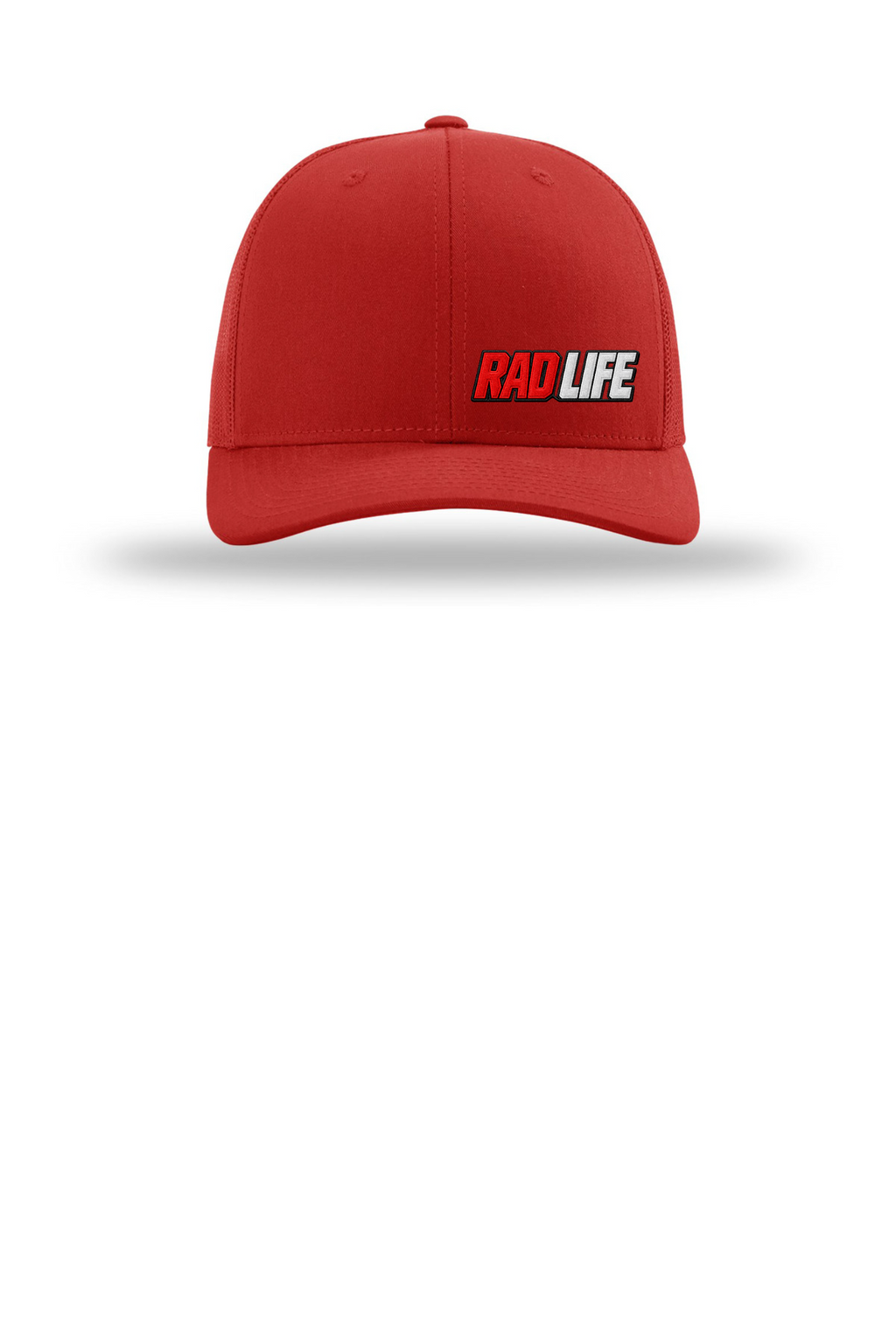 RAD LIFE Classic Trucker Cap — Red