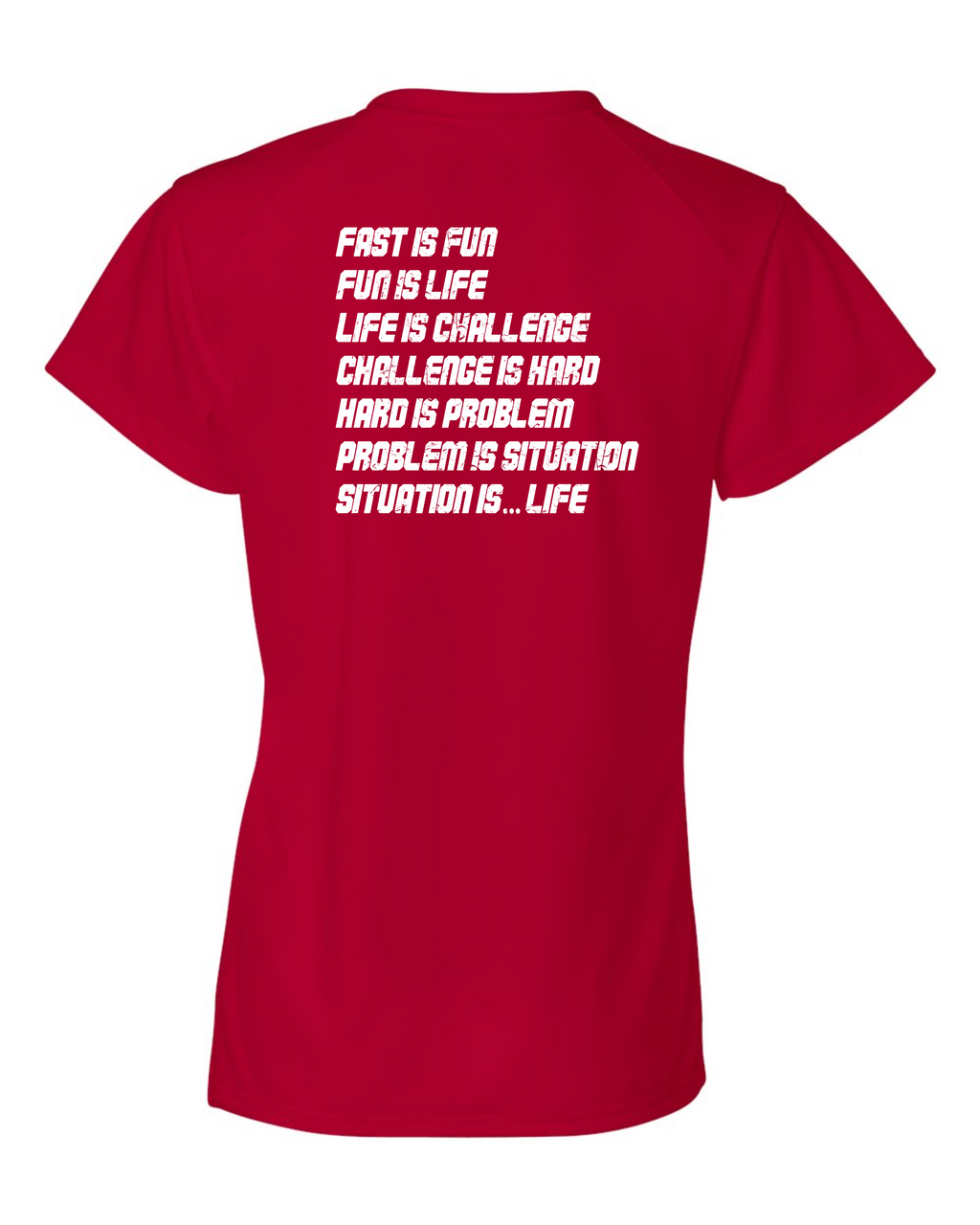 Women's B-Core T-Shirt — Red
