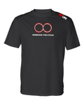 Men's B-Core Sport Shoulders T-Shirt — Black
