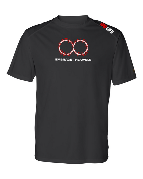 Men's B-Core Sport Shoulders T-Shirt — Black