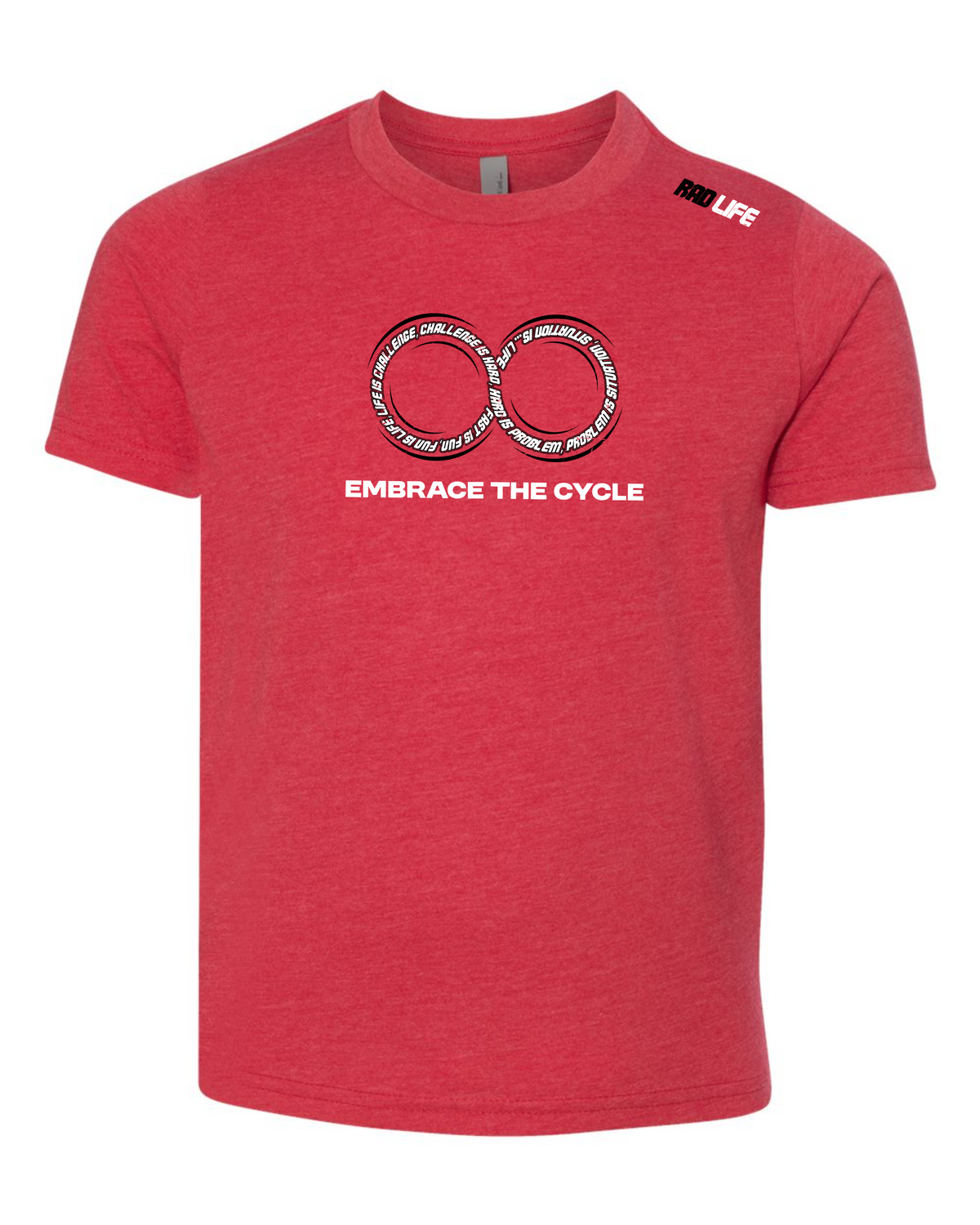 Youth CVC T-Shirt — Red