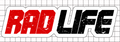 RAD LIFE Decal — Two Tone