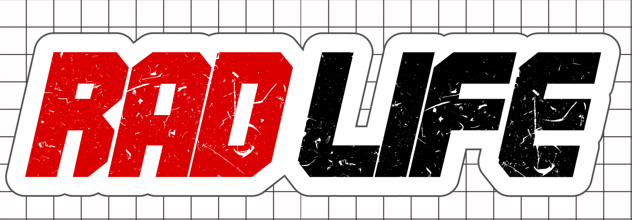 RAD LIFE Decal — Two Tone